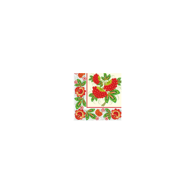 Серветки паперові 33x33 Калина (18)