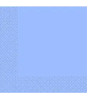 Серветки паперовi 33x33 Голубі 3 шар. (18)