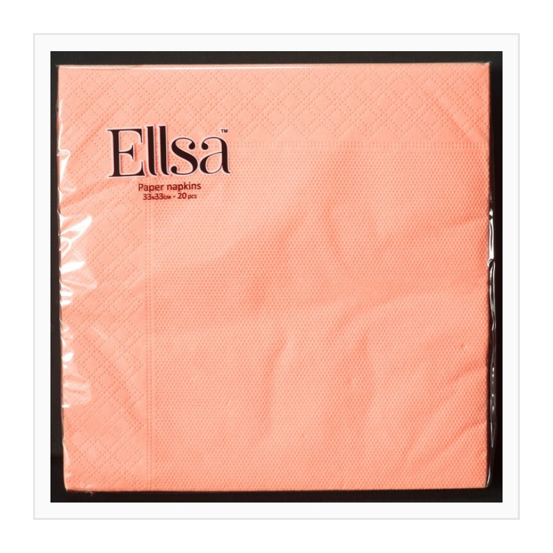 Серветка 33×33 A-20 Персик (30) купити