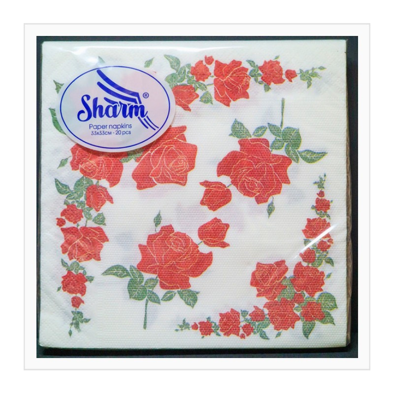 Серветка 33×33 A-20 Троянда (30) купити