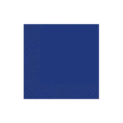 Серветки паперові 33х33 Сині 2шар. (50)