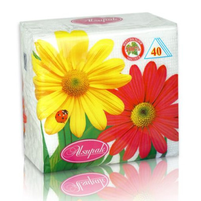 Серветка ромашка (40шт) купити