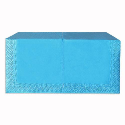 Серветка 33×33 голуба (200шт) 2-шарова купити