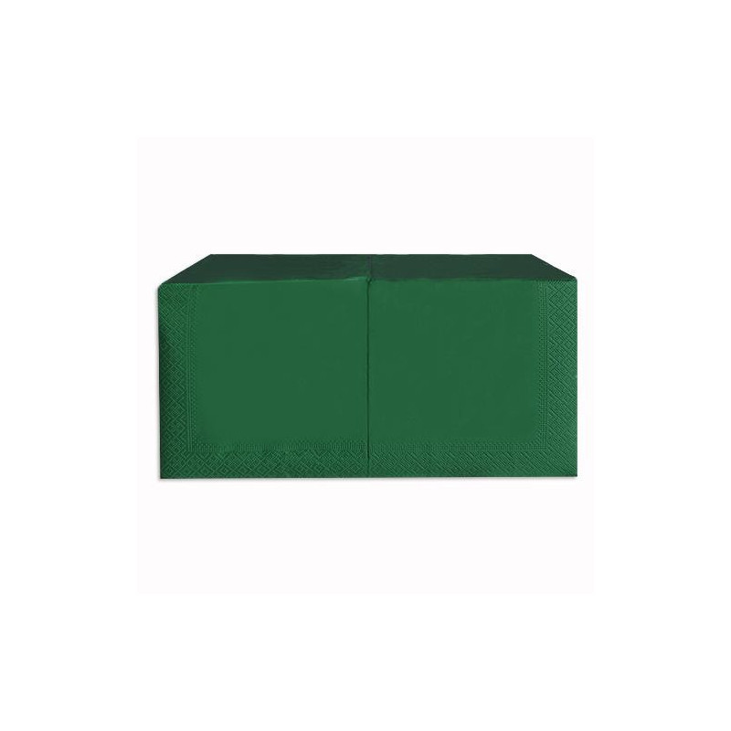 Серветка 33×33 зелена (200шт) 2-шарова купити