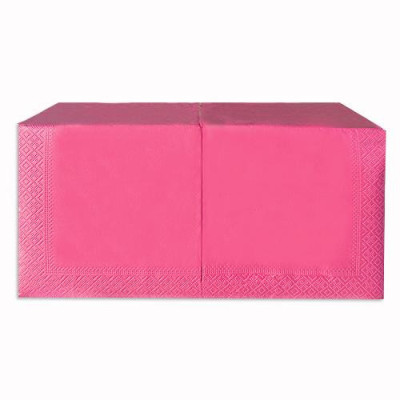 Серветка 33×33 рожева (250шт) 2-шарова купити