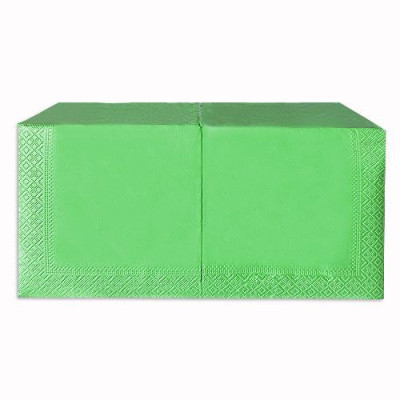 Серветка 33×33 салатова (200шт) 2-шарова купити