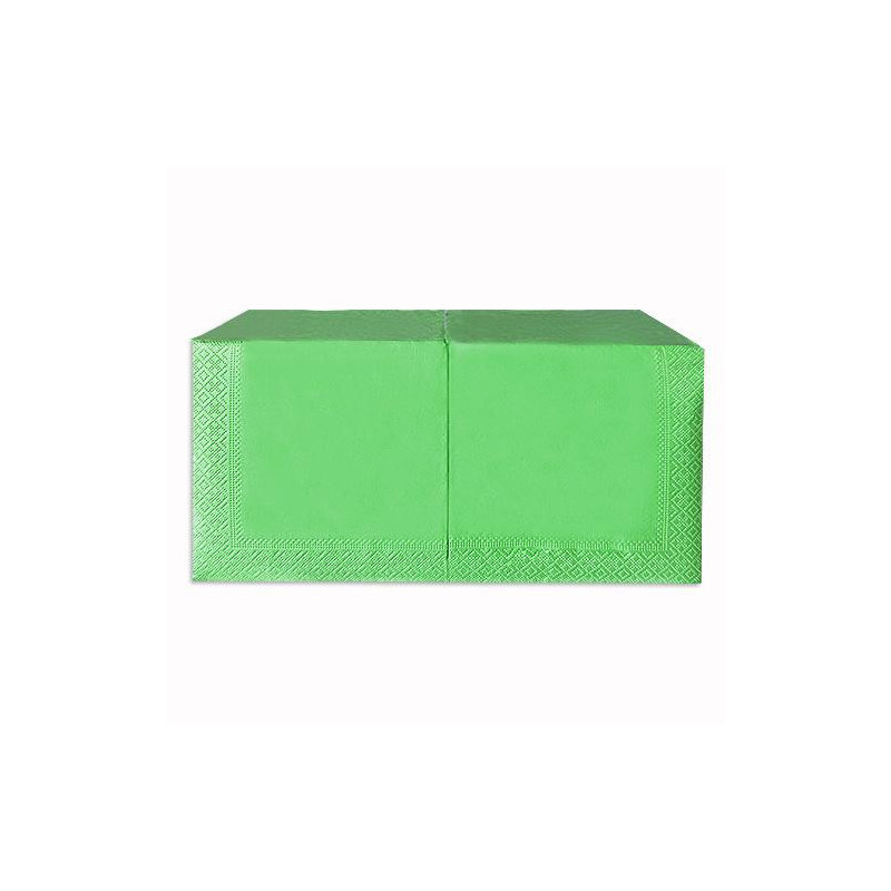 Серветка 33×33 салатова (250шт) 2-шарова купити