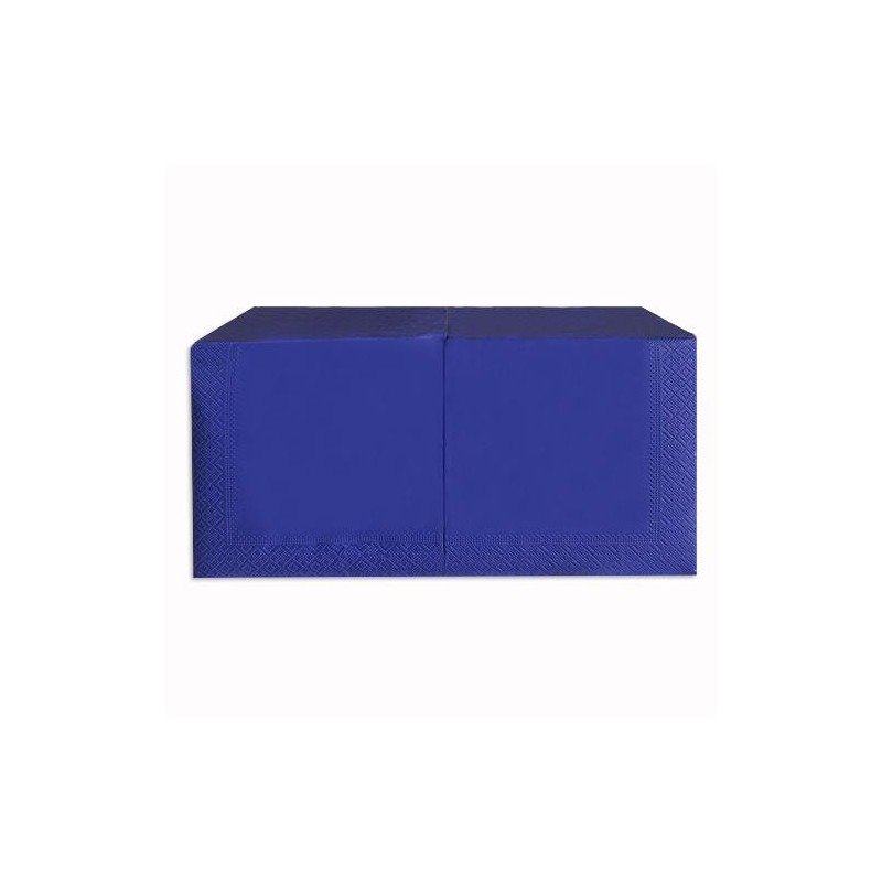 Серветка 33×33 синя (200шт) 2-шарова купити